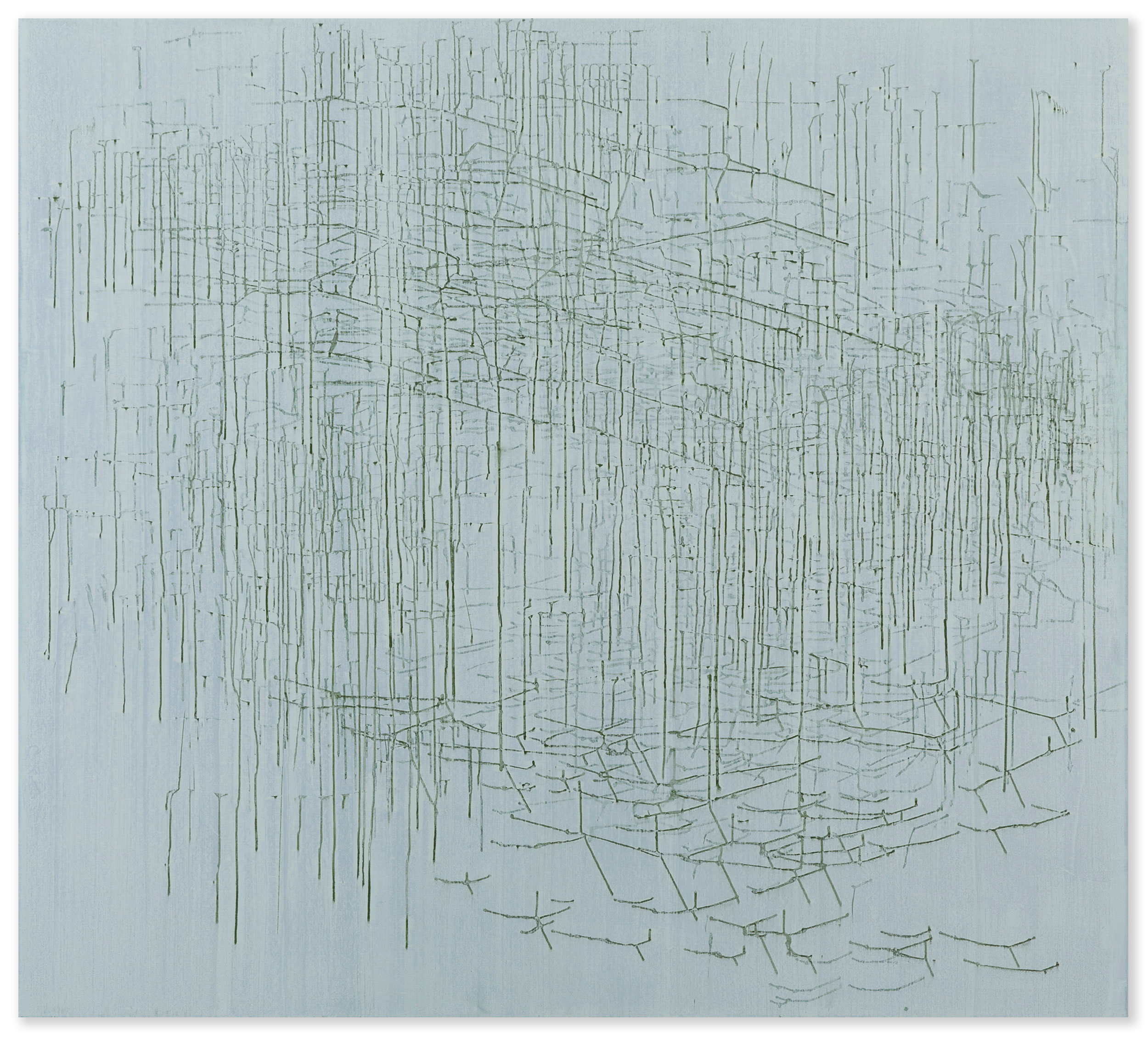 DW K02 / 2015 · egg tempera on canvas · 180 x 200 cm