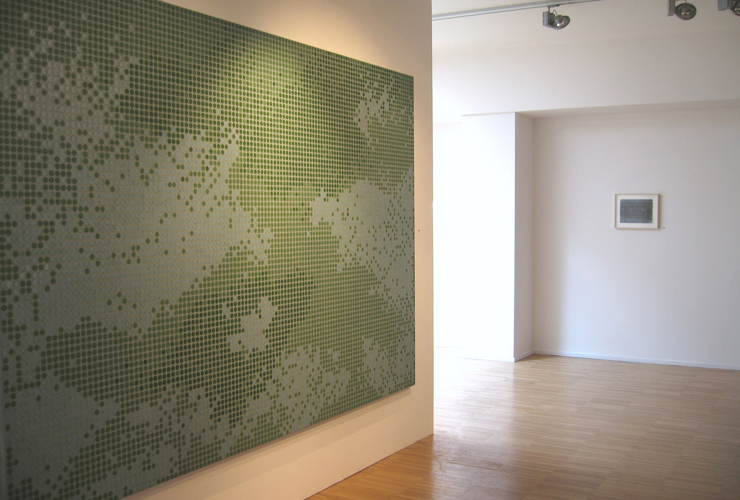 exhibition view, PAINTINK / 2008, Duqué & Pirson gallery · Brussels