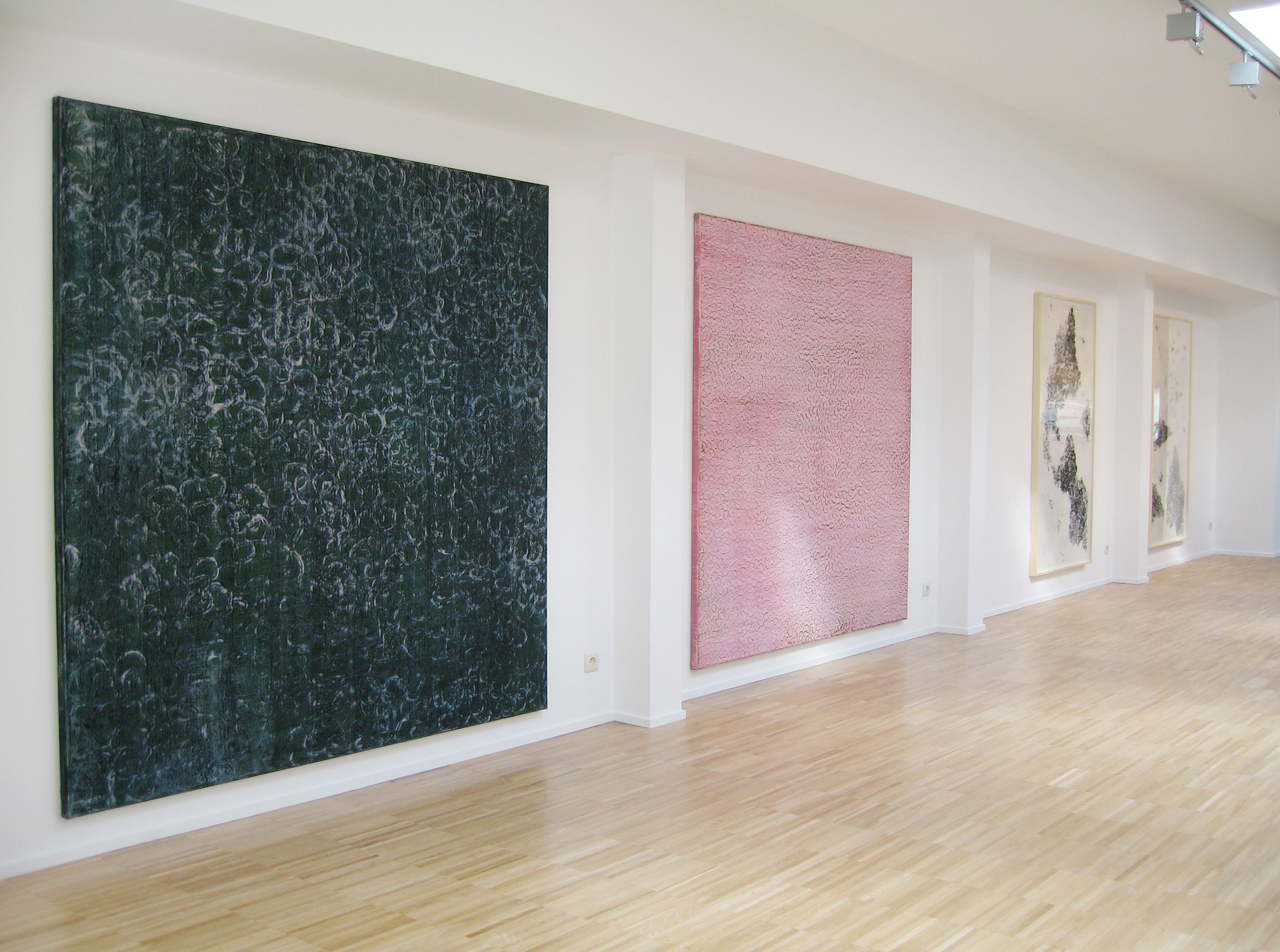 exhibition view · LAYERS / 2006, Duqué & Pirson Gallery, Brussels