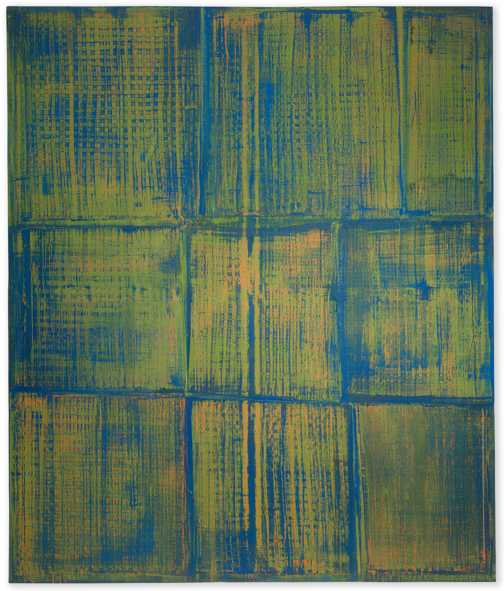 MALIGCONG VII / 1994 · egg tempera on canvas · 190 x 160 cm