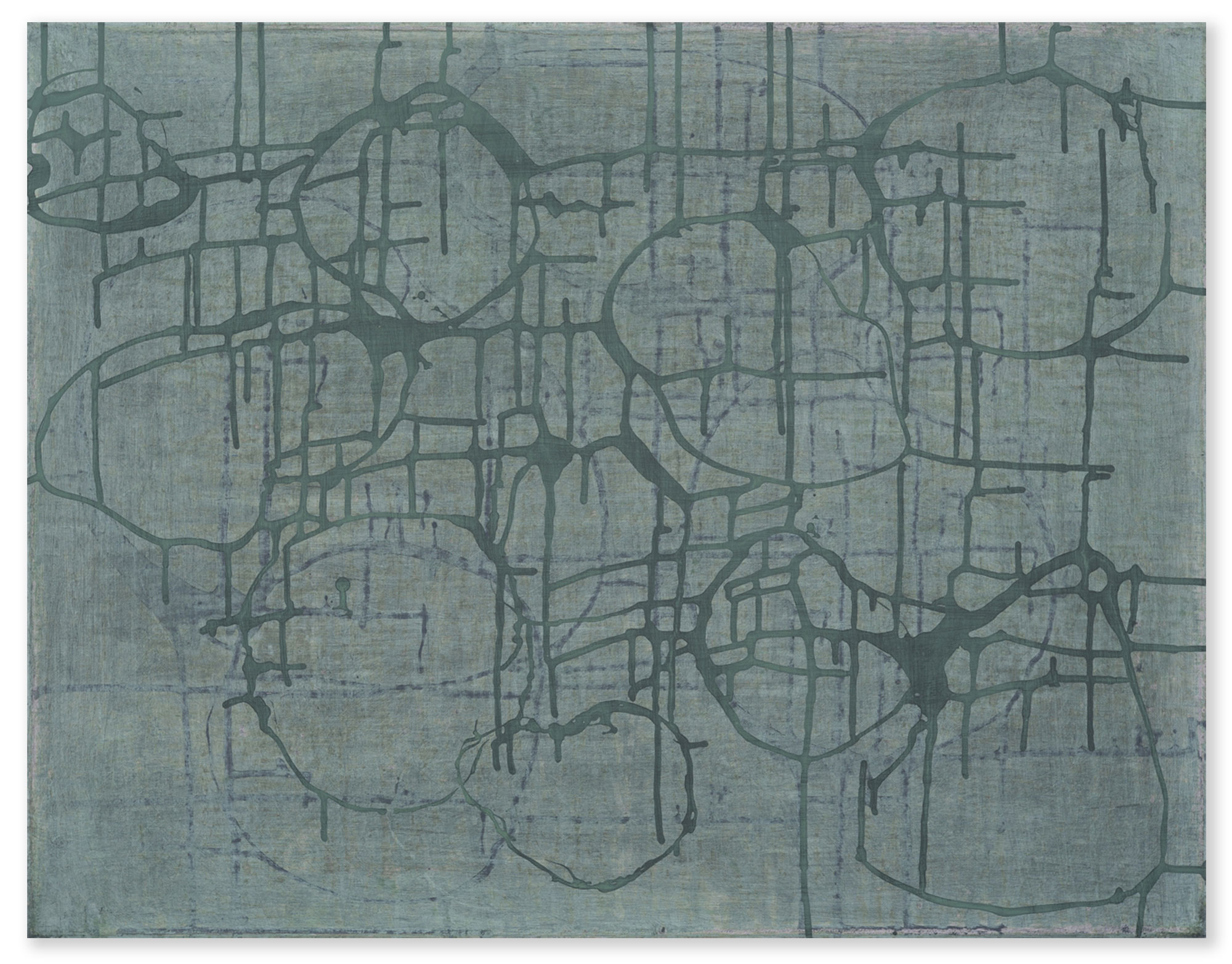 MO 02 / 2013, egg tempera on canvas, 50 x 65 cm
