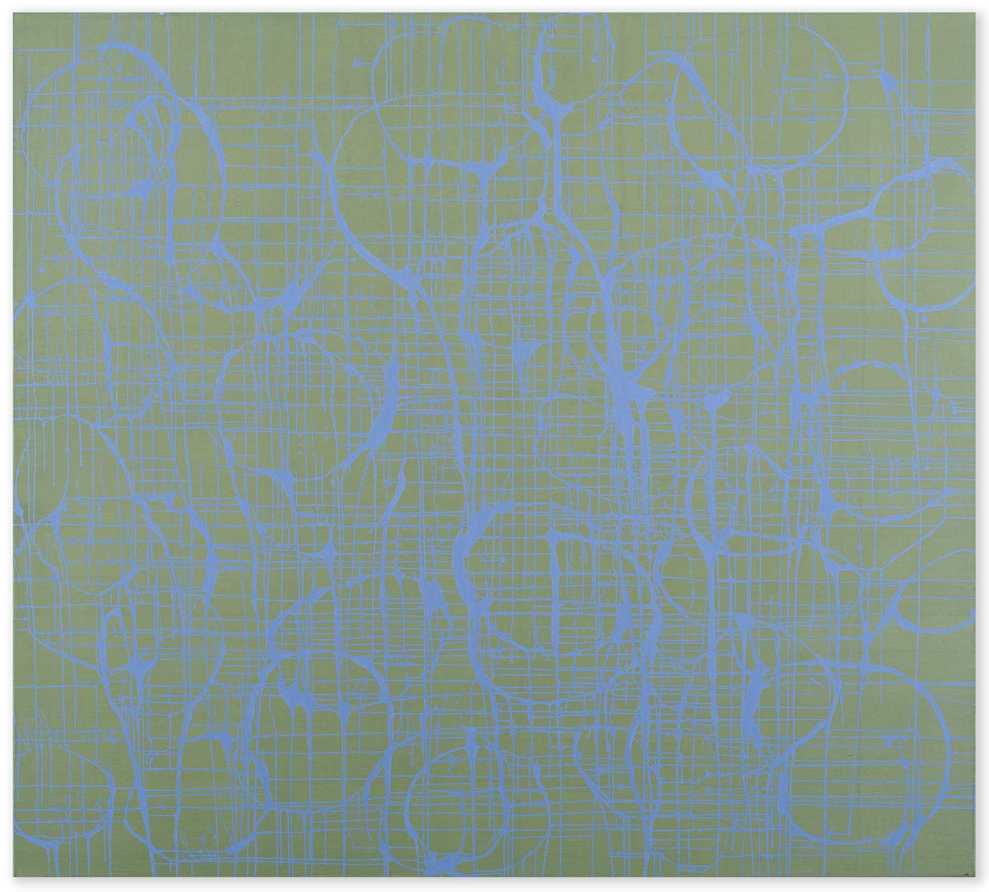 MO K5 / 2000, egg tempera on canvas, 180 x 200 cm