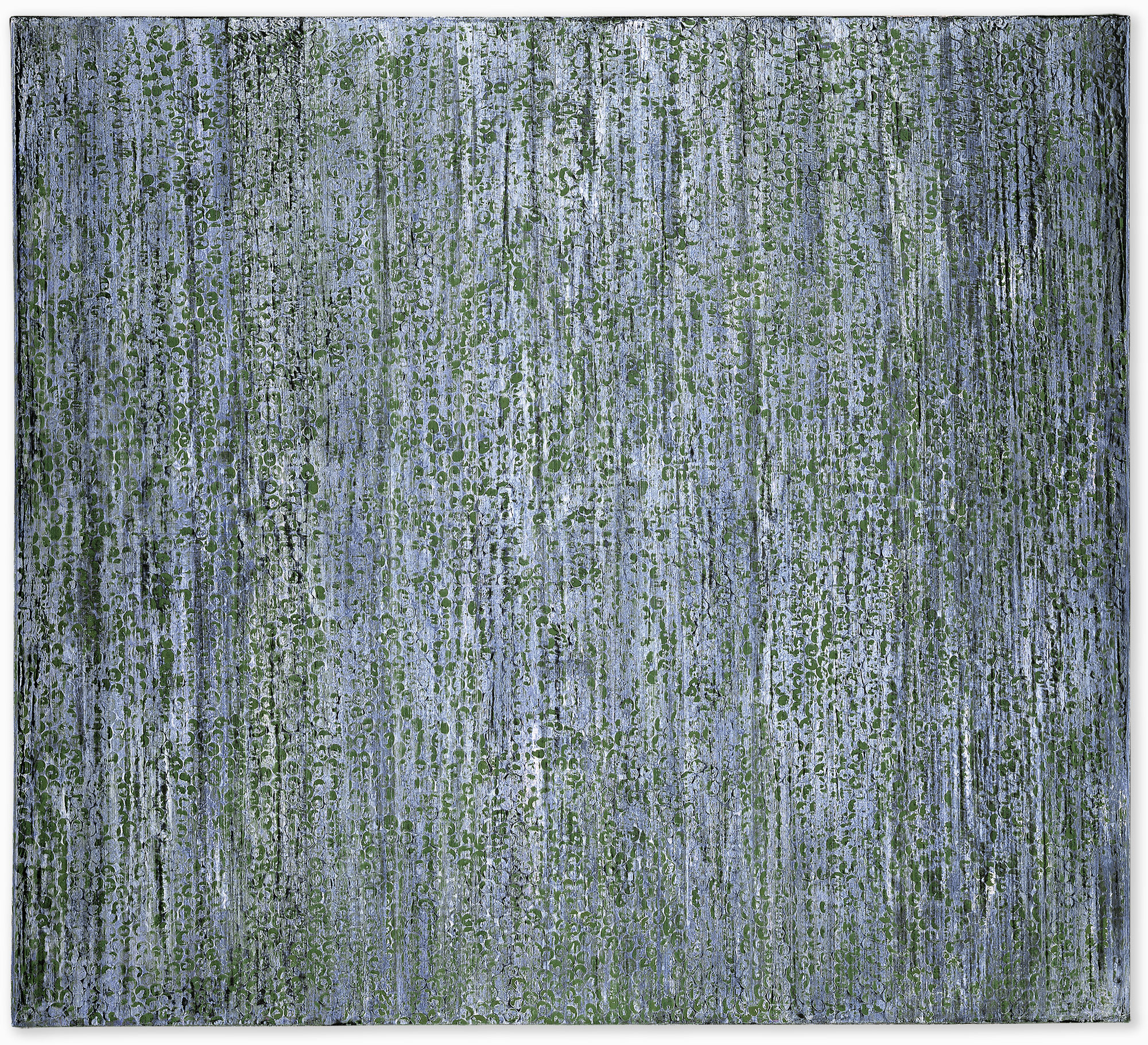 SAYAN IX / 2001, egg tempera on canvas , 200 x 220 cm