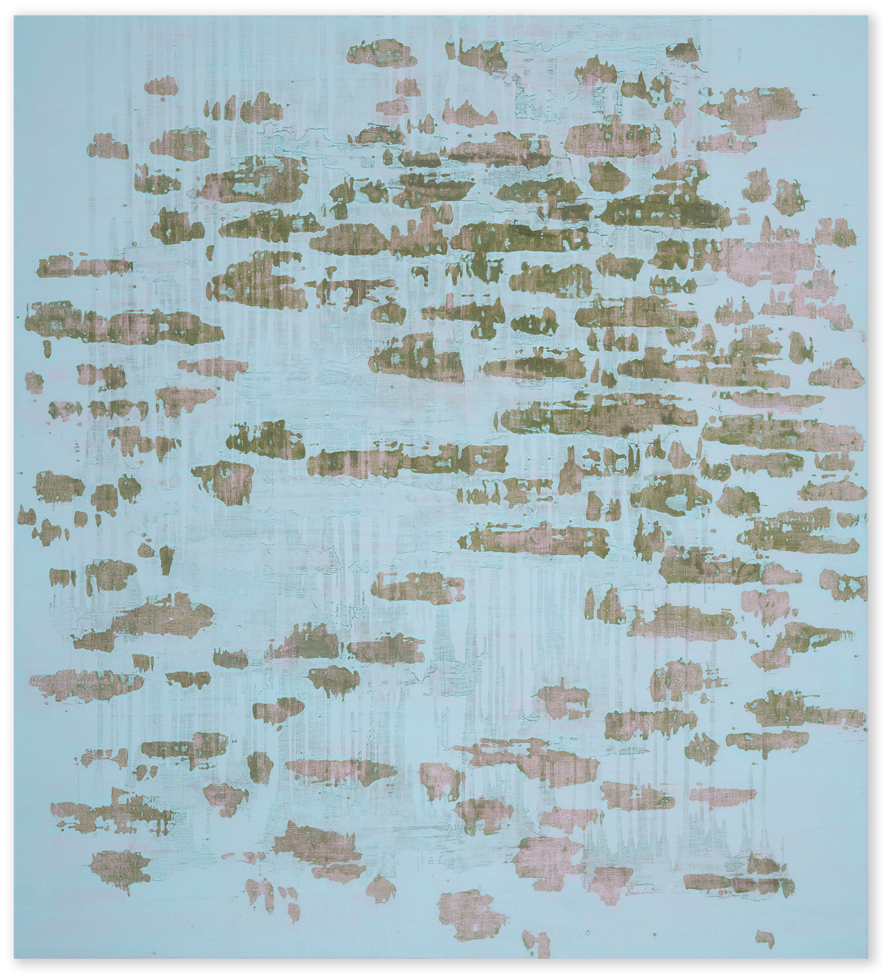 SP K10 / 2022, egg tempera on canvas, 200 x 180 cm