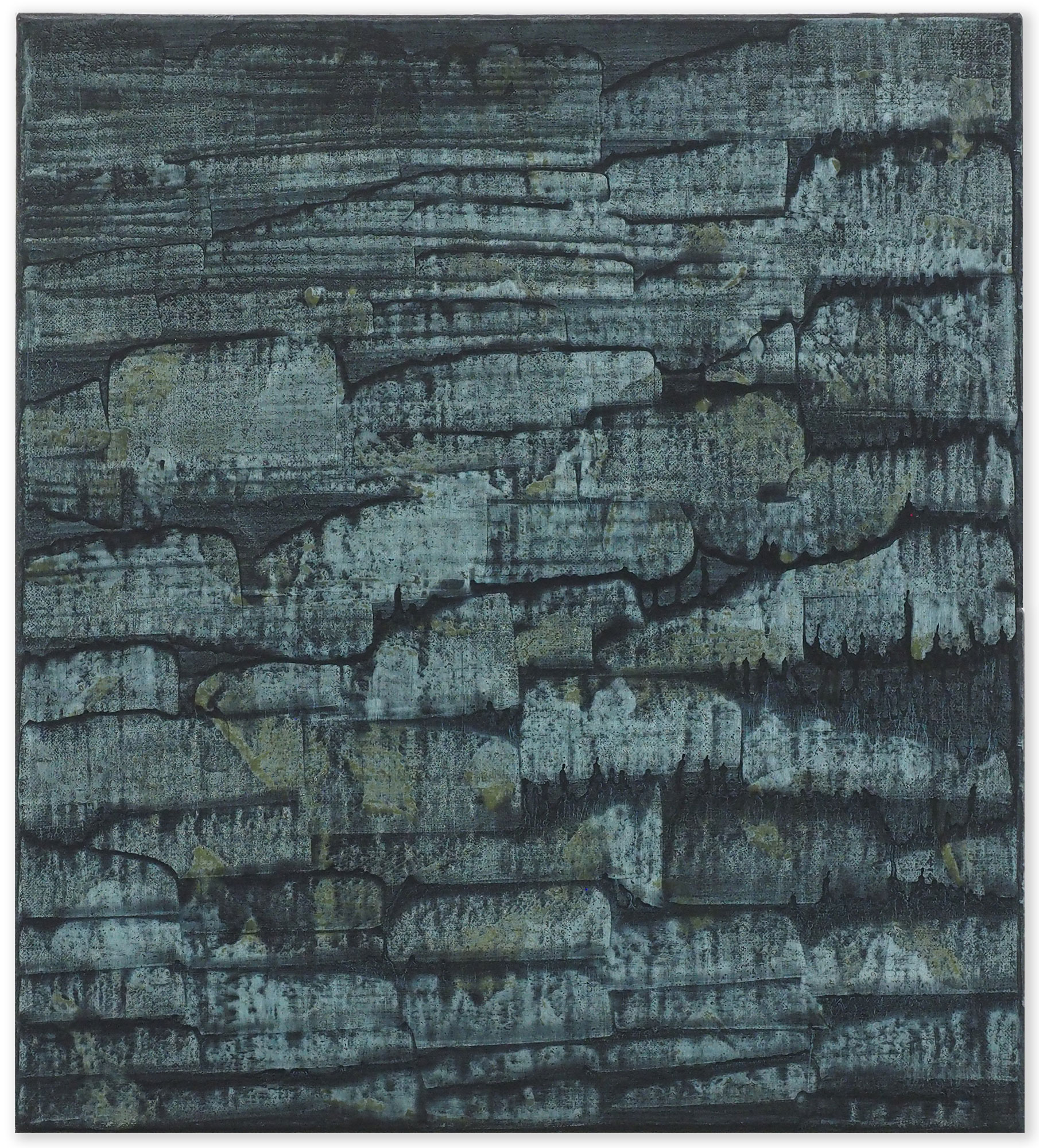 SP M17 / 2020, egg tempera on canvas, 50 x 45 cm