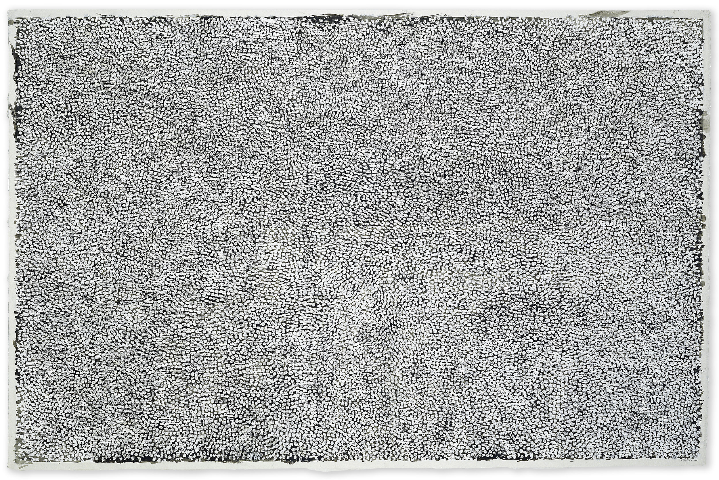 U II / 2002 · oil pastels, watercolor on paper · 82 x 132 cm