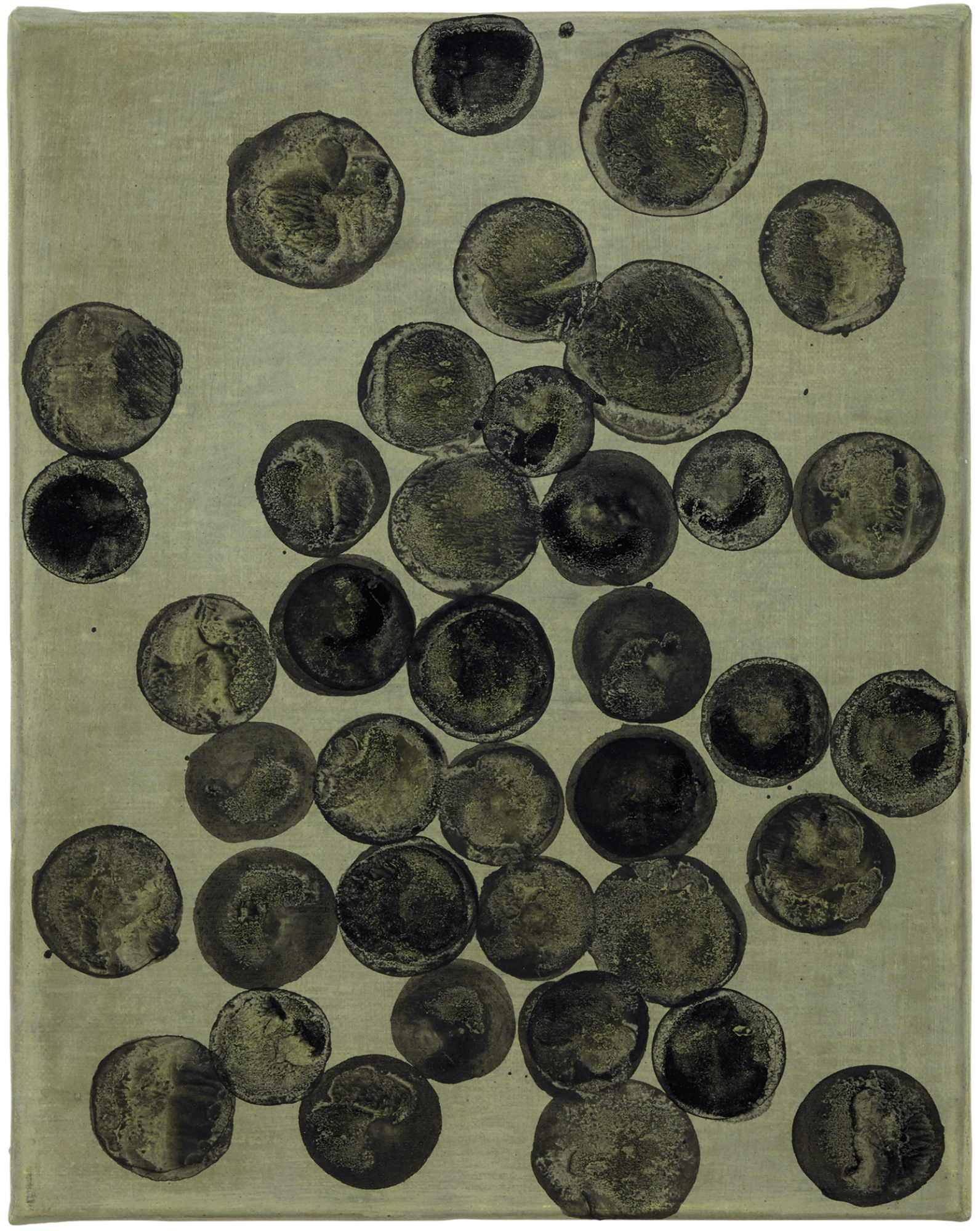 TINAJO-A3 · 2023 · egg tempera on canvas · 30 x 24 cm